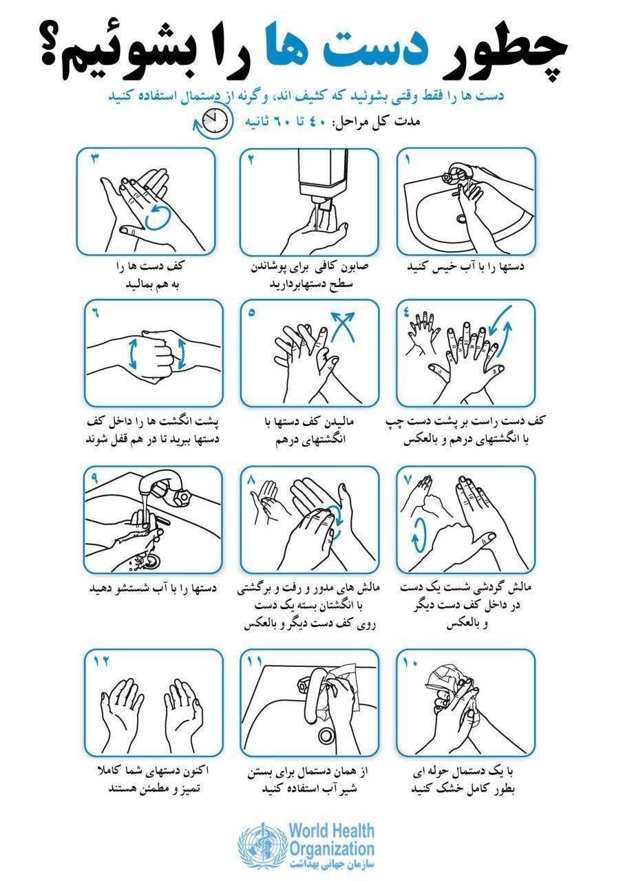 5d8c9346 448e 4354 a884 9643788fd2e4 - نکات مهم از سایت بهداشت جهانی درباره ویروس کرونا: در خصوص شستن دست