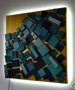 تابلوی چوبی AW48 Antique Wood