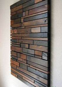 تابلوی چوبی AW5 Antique Wood