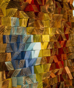 دیوار کوب چوبی AW58 Antique Wood