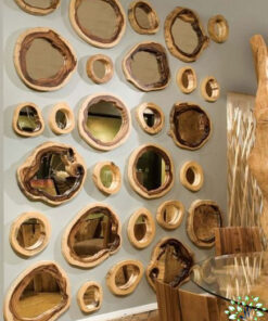 دیوار کوب چوبی AW63 Antique Wood