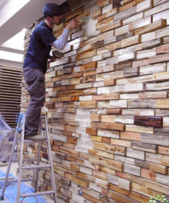 دیوار کوب چوبی AW66 Antique Wood