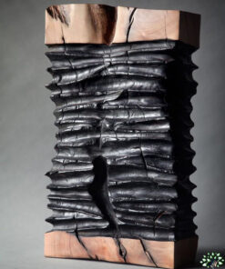 دیوار کوب چوبی AW69 Antique Wood