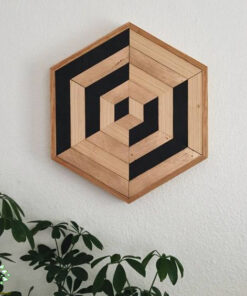 دیوار کوب چوبی AW70 Antique Wood