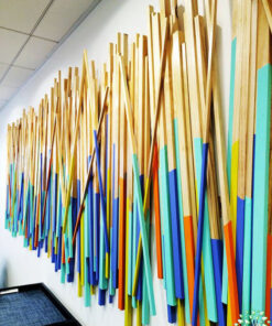 دیوار کوب چوبی AW72 Antique Wood