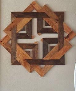 دیوار کوب چوبی AW9 Antique Wood