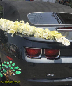 ماشین عروس گل طبیعی NFBC10 Natural Flower Bridal Car