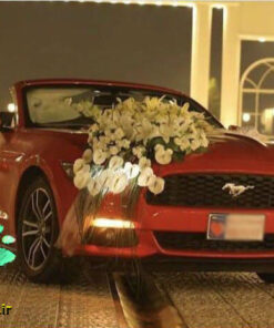 ماشین عروس گل طبیعی NFBC15 Natural Flower Bridal Car