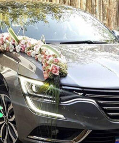 ماشین عروس گل طبیعی NFBC19 Natural Flower Bridal Car