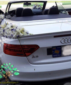 ماشین عروس گل طبیعی NFBC29 Natural Flower Bridal Car