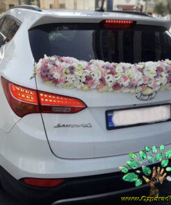 ماشین عروس گل طبیعی NFBC31 Natural Flower Bridal Car