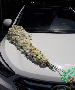 ماشین عروس گل طبیعی NFBC33 Natural Flower Bridal Car