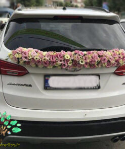 ماشین عروس گل طبیعی NFBC35 Natural Flower Bridal Car