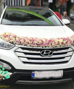 ماشین عروس گل طبیعی NFBC36 Natural Flower Bridal Car