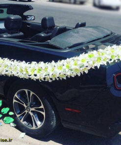 ماشین عروس گل طبیعی NFBC44 Natural Flower Bridal Car