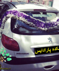 ماشین عروس گل طبیعی NFBC49 Natural Flower Bridal Car