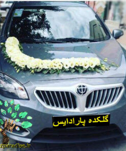 ماشین عروس گل طبیعی NFBC50 Natural Flower Bridal Car
