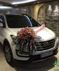 ماشین عروس گل طبیعی NFBC53 Natural Flower Bridal Car
