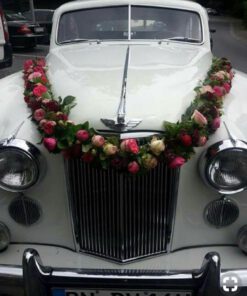 ماشین عروس گل طبیعی NFBC57 Natural Flower Bridal Car