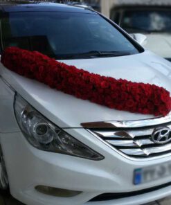 ماشین عروس گل طبیعی NFBC60 Natural Flower Bridal Car