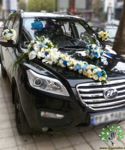 ماشین عروس گل طبیعی NFBC62 Natural Flower Bridal Car