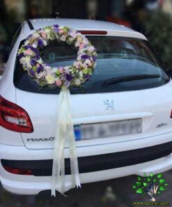 ماشین عروس گل طبیعی NFBC65 Natural Flower Bridal Car