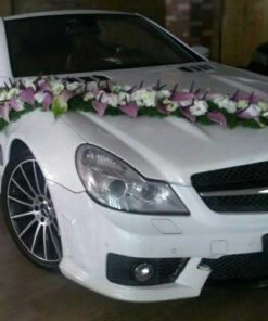 ماشین عروس گل طبیعی NFBC66 Natural Flower Bridal Car