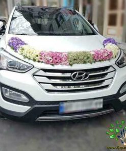 ماشین عروس گل طبیعی NFBC70 Natural Flower Bridal Car