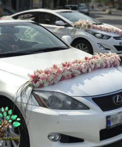 ماشین عروس گل طبیعی NFBC8 Natural Flower Bridal Car