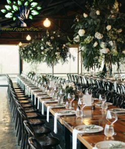 لوستر گل مصنوعی FC101 Flower chandelier