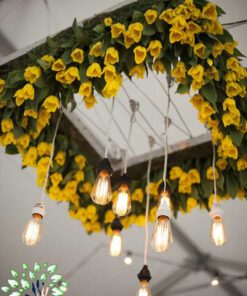 لوستر گل مصنوعی FC103 Flower chandelier
