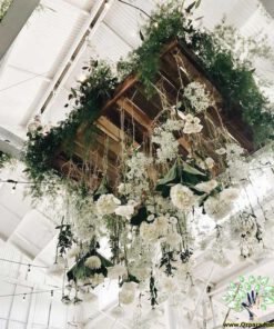 لوستر گل مصنوعی FC104 Flower chandelier