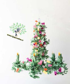 لوستر گل مصنوعی FC106 Flower chandelier
