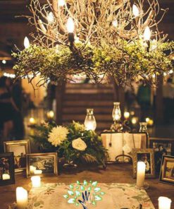 لوستر گل مصنوعی FC113 Flower chandelier