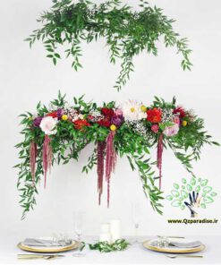 لوستر گل مصنوعی FC115 Flower chandelier