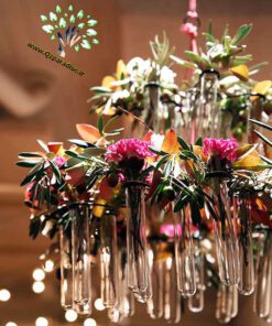 لوستر گل مصنوعی FC123 Flower chandelier