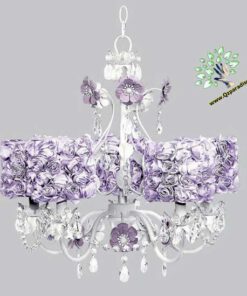 لوستر گل مصنوعی FC124 Flower chandelier