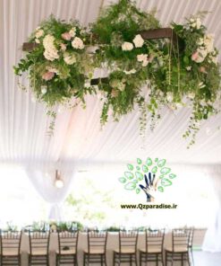 لوستر گل مصنوعی FC127 Flower chandelier