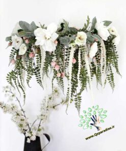 لوستر گل مصنوعی FC128 Flower chandelier