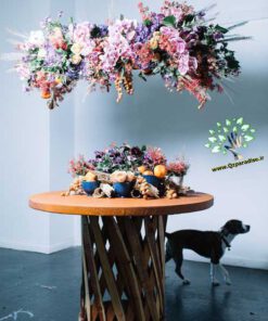 لوستر گل مصنوعی FC134 Flower chandelier