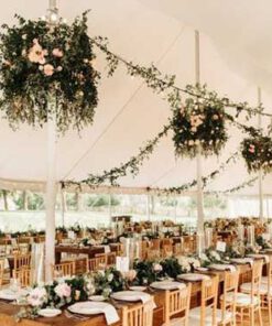 لوستر گل مصنوعی FC135 Flower chandelier