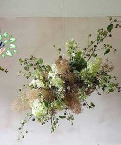 لوستر گل مصنوعی FC14 Flower chandelier