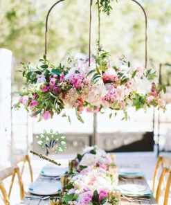 لوستر گل مصنوعی FC141 Flower chandelier