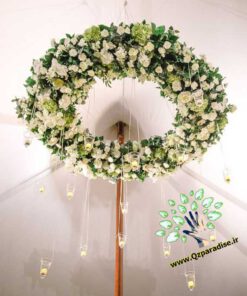 لوستر گل مصنوعی FC142 Flower chandelier