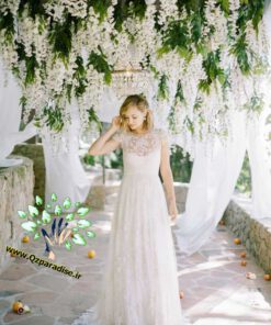 لوستر گل مصنوعی FC144 Flower chandelier