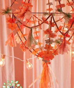 لوستر گل مصنوعی FC20 Flower chandelier
