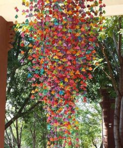 لوستر گل مصنوعی FC29 Flower chandelier