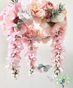 لوستر گل مصنوعی FC3 Flower chandelier