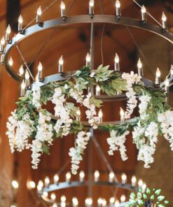 لوستر گل مصنوعی FC31 Flower chandelier