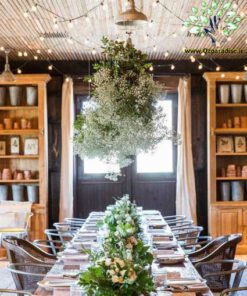 لوستر گل مصنوعی FC36 Flower chandelier